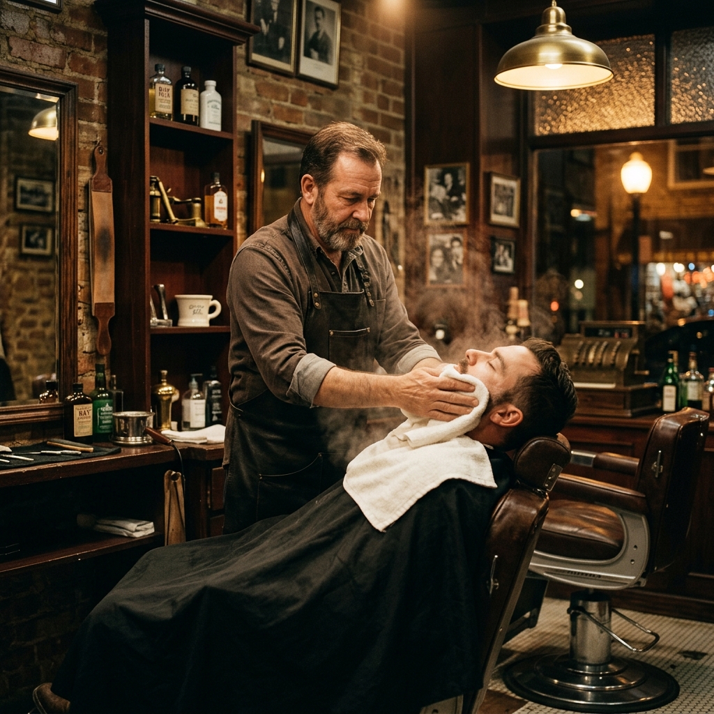 Hot Towel Shave